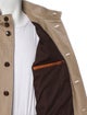 Tod's Lamb Leather Utility Jacket