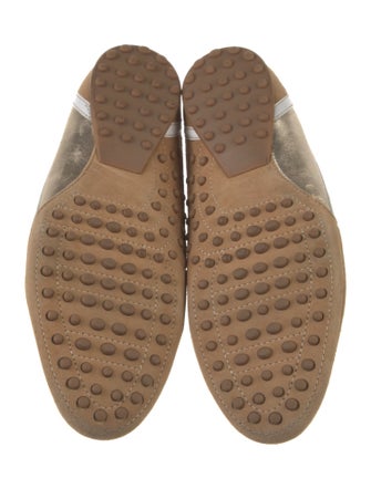 Tod's Suede Colorblock Pattern Sneakers