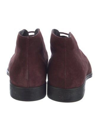 Tod's Suede Lace-Up Boots