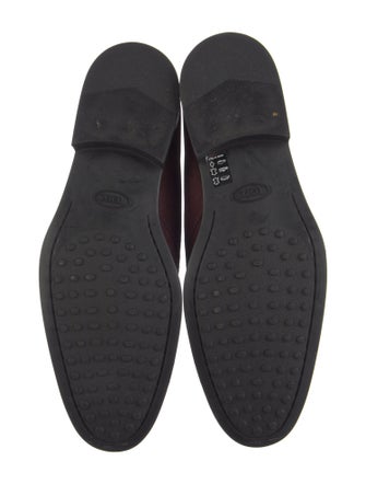 Tod's Suede Lace-Up Boots