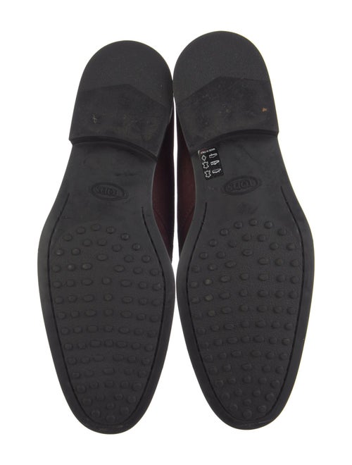 Tod's Suede Lace-Up Boots