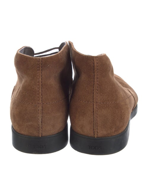 Tod's Suede Lace-Up Boots