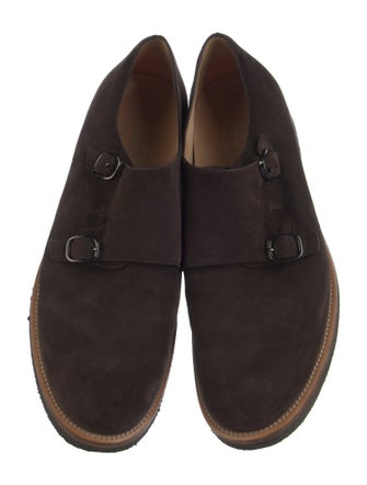 Tod's Suede Monk Straps