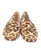 Tod's Ponyhair Animal Print Loafers