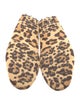 Tod's Ponyhair Animal Print Loafers