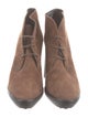 Tod's Suede Lace-Up Boots