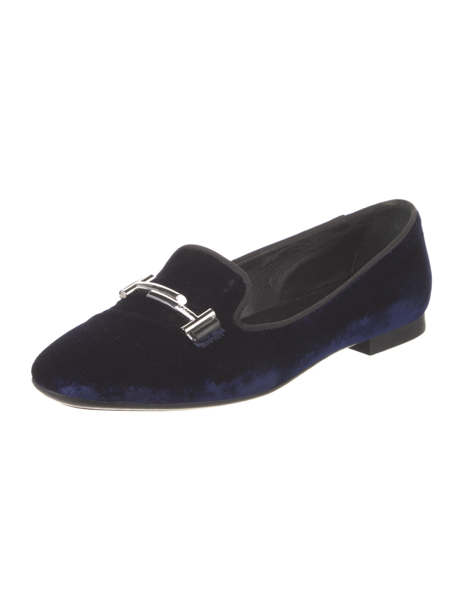 Tod's Velvet Loafers