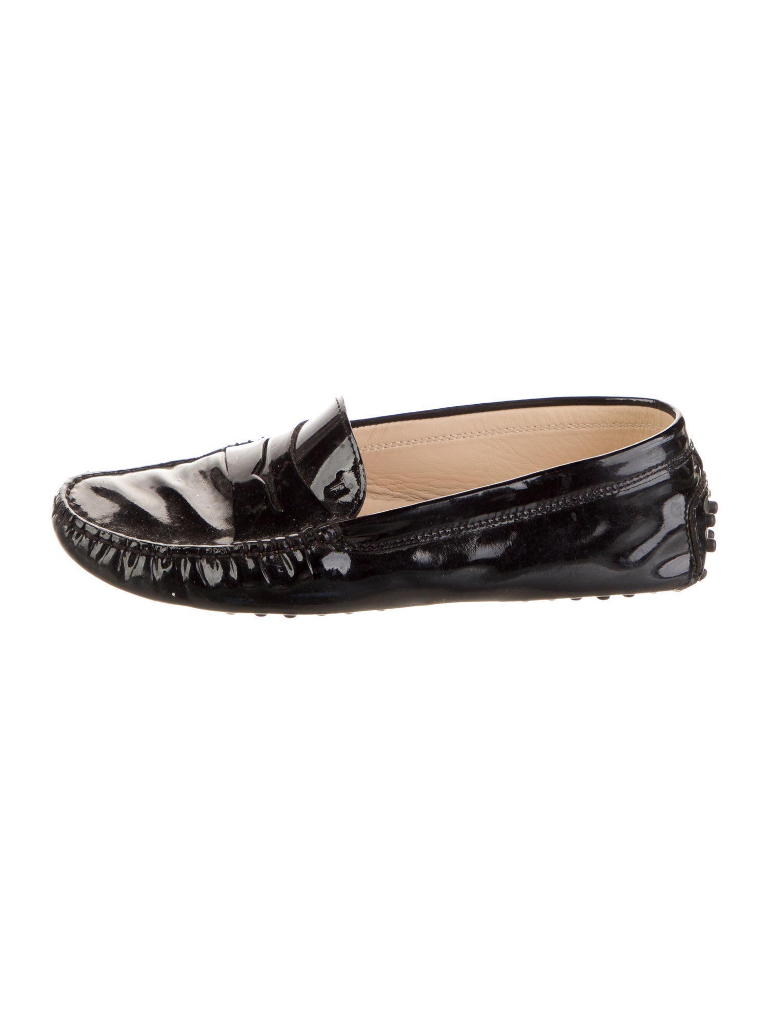 Tod's Patent Leather Loafers