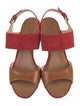 Tod's Leather Slingback Sandals