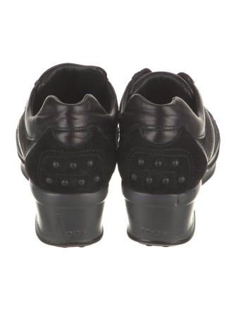 Tod's Suede Wedge Sneakers