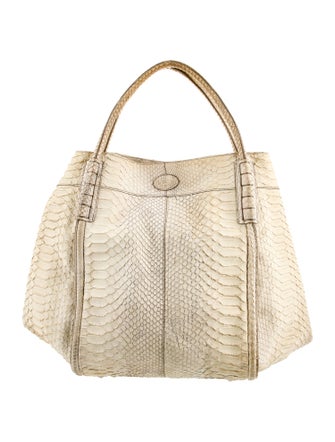 Tod's Python Tote