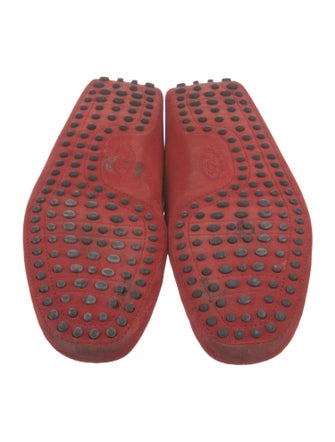 Tod's Suede Bow Accents Drivers