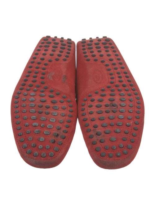 Tod's Suede Bow Accents Drivers