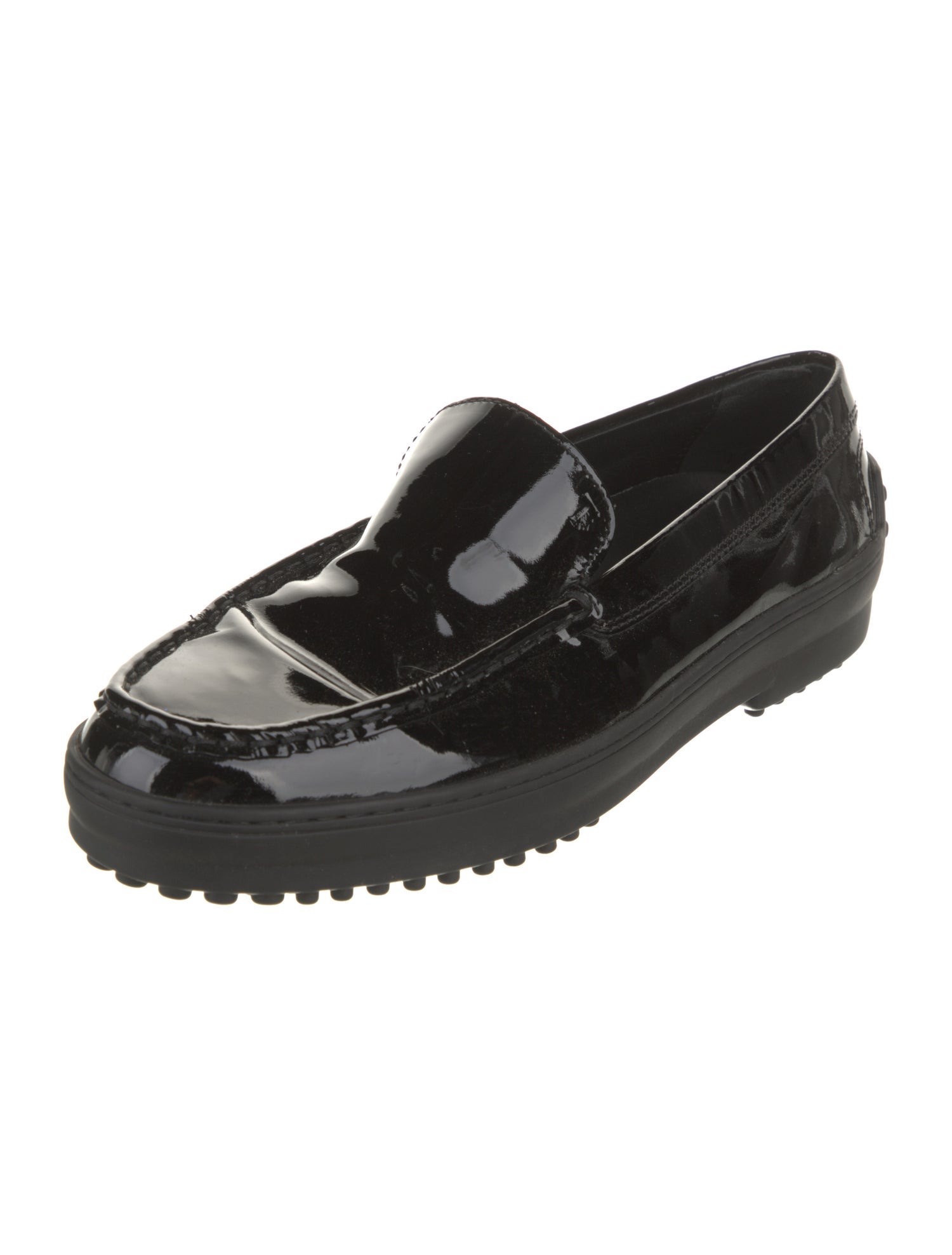 Tod's Patent Leather Loafers