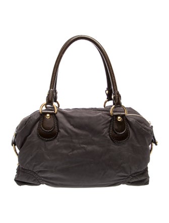 Tod's Nylon Top Handle Bag