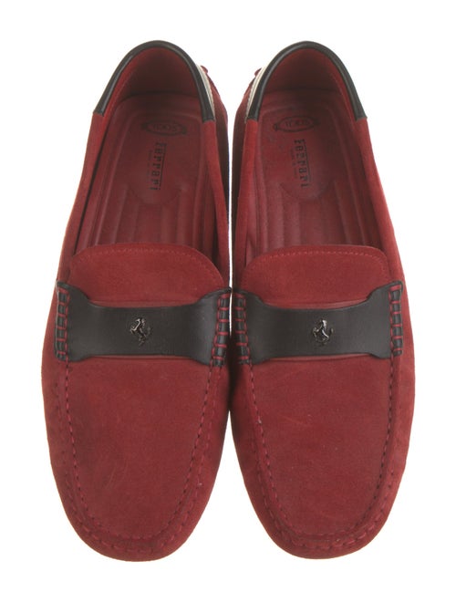 Tod's Suede Colorblock Pattern Drivers