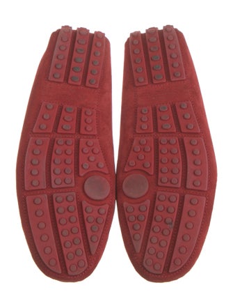 Tod's Suede Colorblock Pattern Drivers