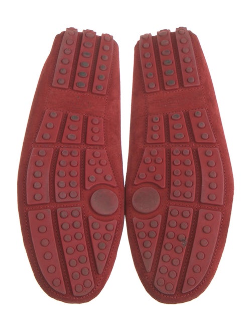 Tod's Suede Colorblock Pattern Drivers