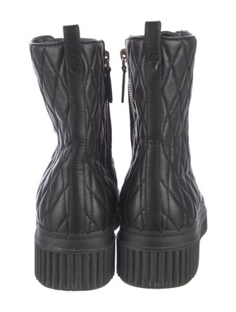 Tod's Leather Combat Boots