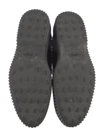 Tod's Leather Combat Boots