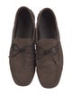 Tod's Suede Bow Accents Drivers