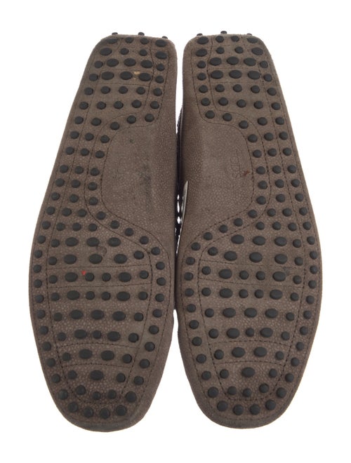 Tod's Suede Bow Accents Drivers