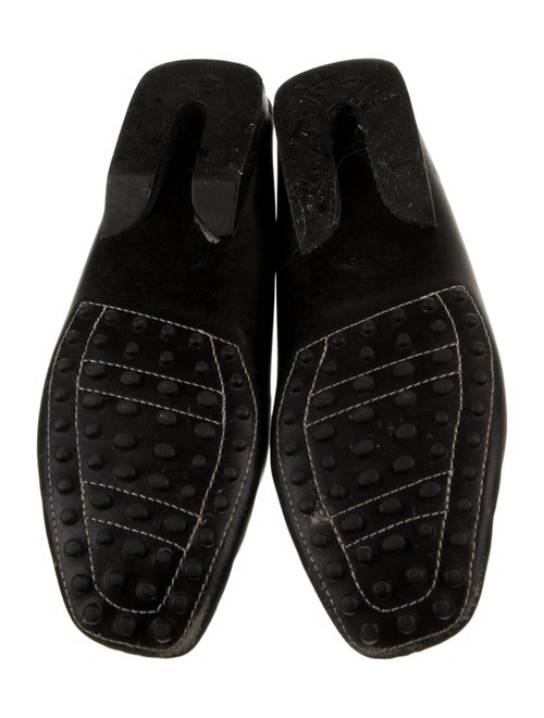 Tod's Leather Colorblock Pattern Loafers