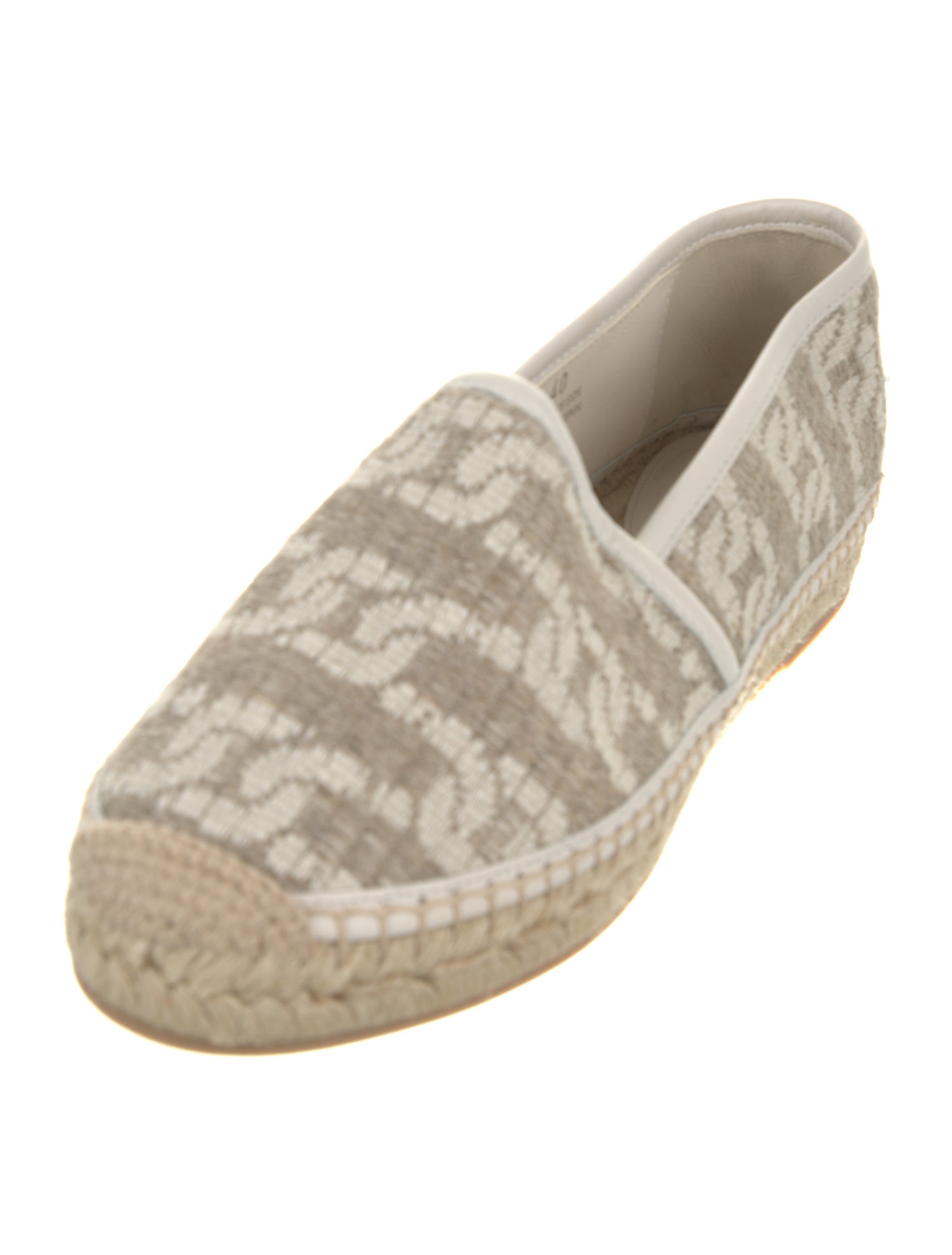 Tod's Canvas Printed Espadrille Sneakers