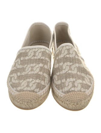 Tod's Canvas Printed Espadrille Sneakers
