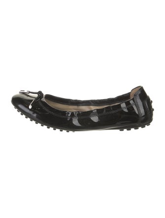 Tod's Patent Leather Ballet Flats