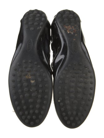 Tod's Patent Leather Ballet Flats