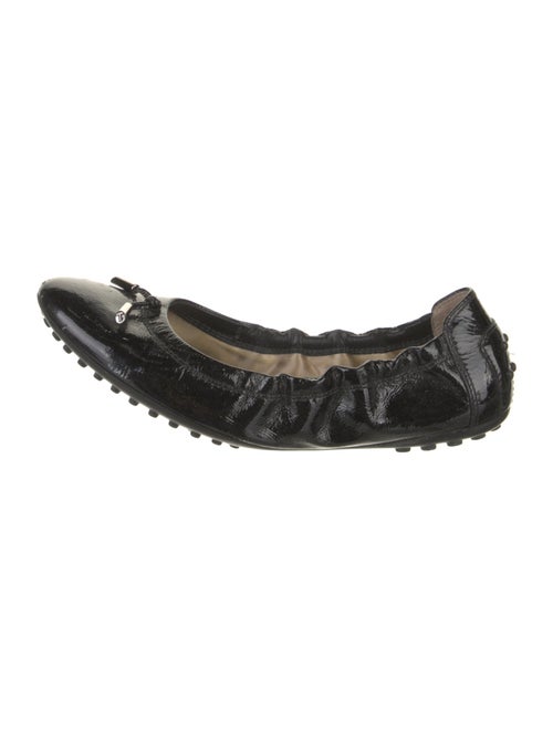 Tod's Patent Leather Ballet Flats