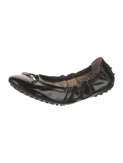 Tod's Patent Leather Ballet Flats