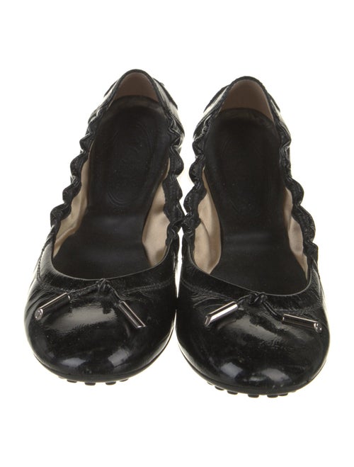 Tod's Patent Leather Ballet Flats