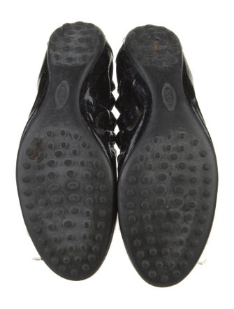 Tod's Patent Leather Ballet Flats