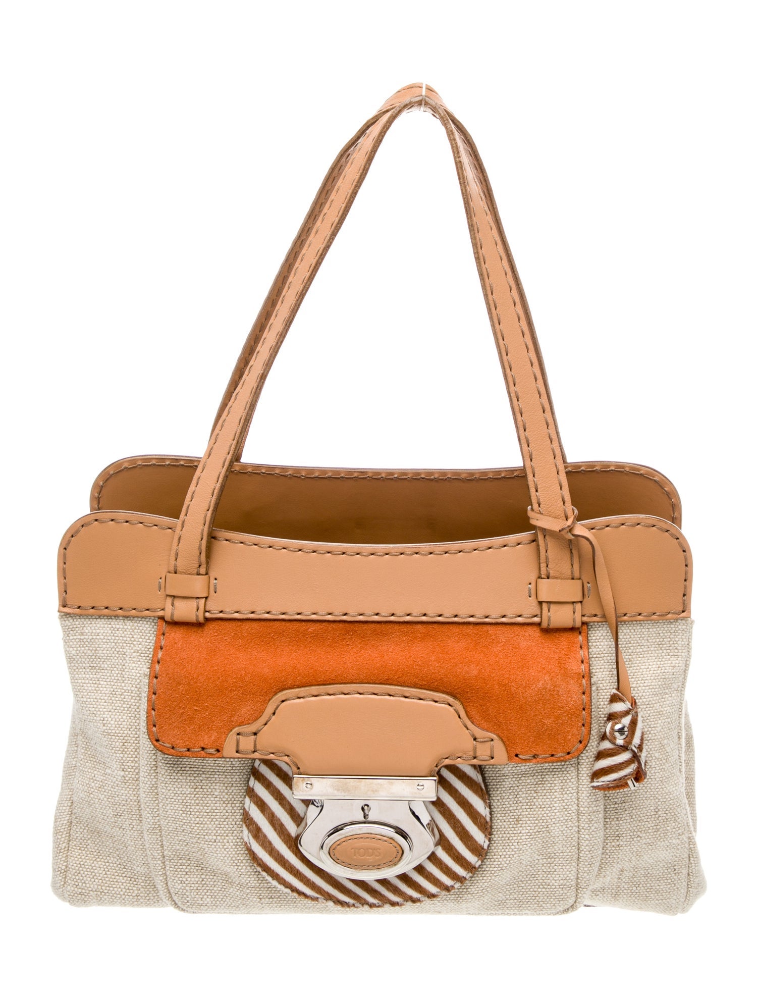 Tod's Canvas Shoulder Bag