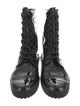 Tod's Patent Leather Combat Boots