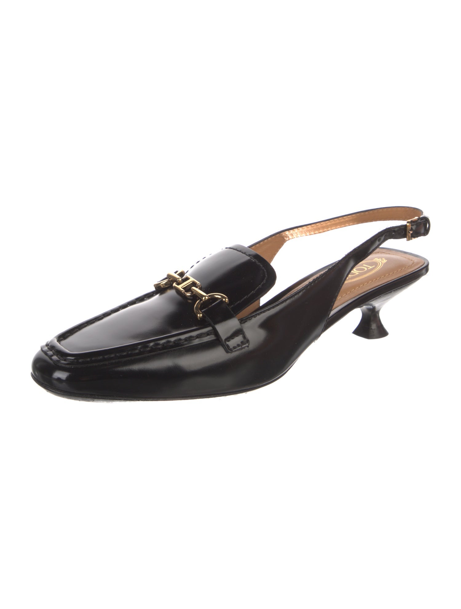 Tod's Leather Slingback Pumps