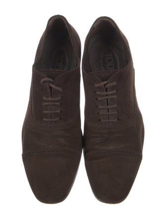 Tod's Suede Oxfords