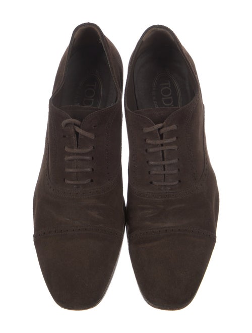 Tod's Suede Oxfords