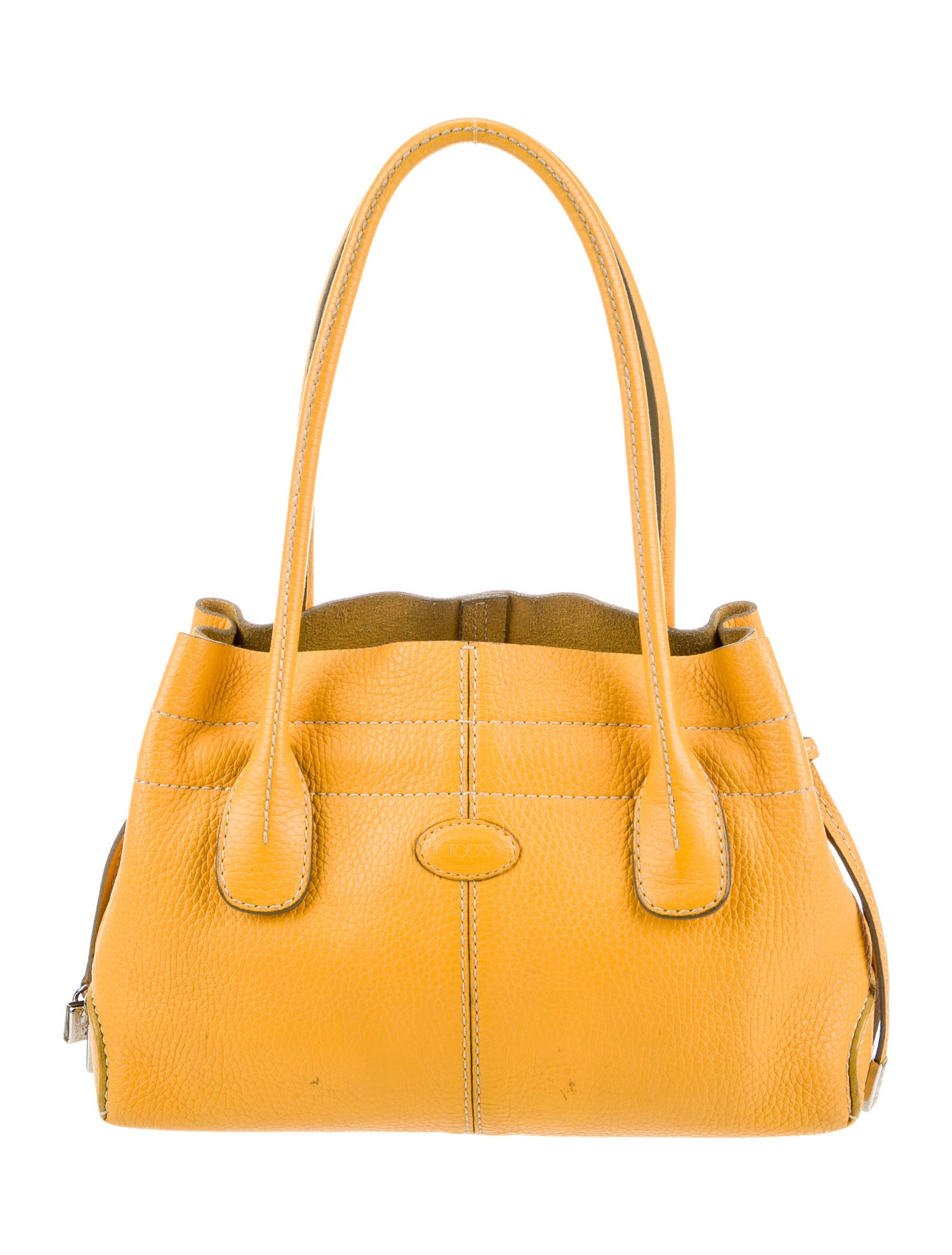 TOD’S Suede Shoulder Bag Rare Color Y2K Tod's T-Timeless Suede Shoulder Bag | Brown | FARFETCH