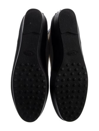 Tod's Ponyhair Colorblock Pattern Lace-Up Boots