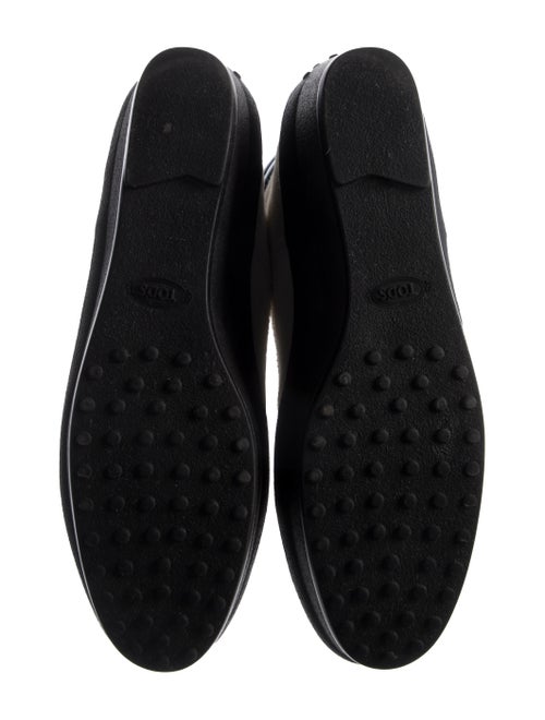 Tod's Ponyhair Colorblock Pattern Lace-Up Boots