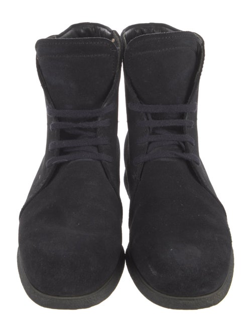 Tod's Suede Lace-Up Boots