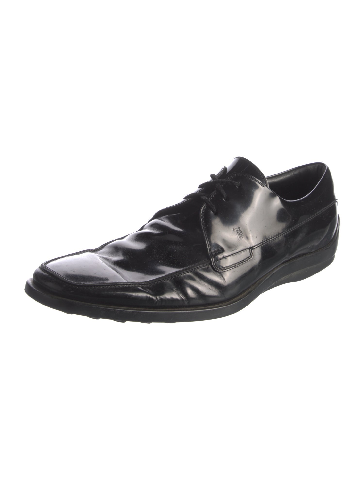 Tod's Patent Leather Derby Shoes
