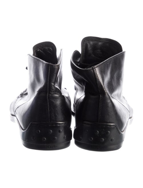 Tod's Leather Lace-Up Boots