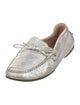 Tod's Leather Whipstitch Trim Loafers