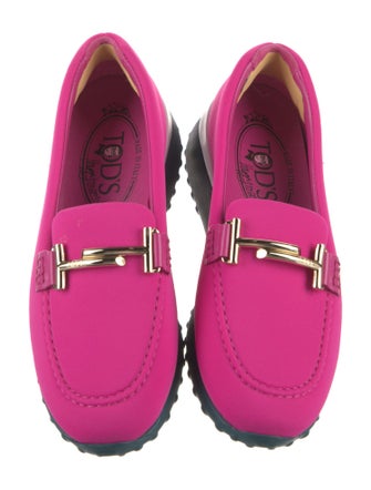 Tod's Signature Logo Nylon Loafers