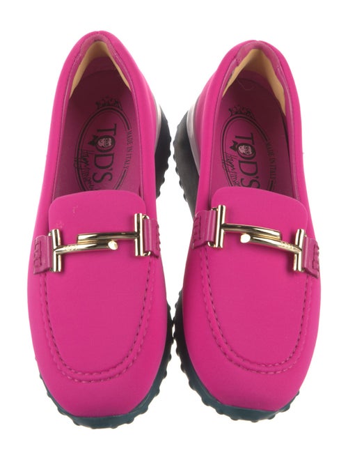 Tod's Signature Logo Nylon Loafers
