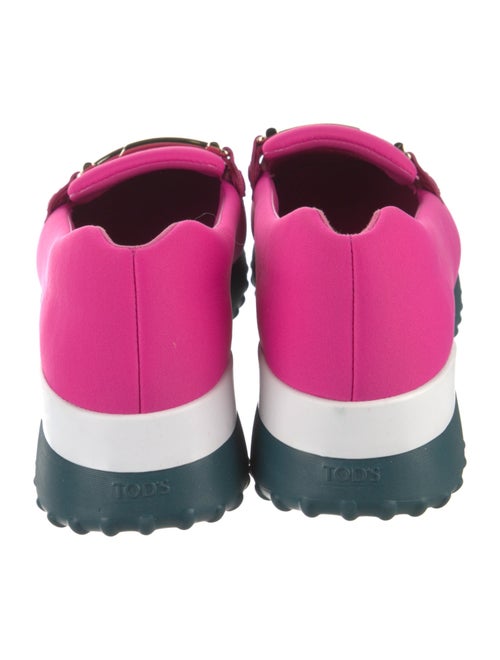 Tod's Signature Logo Nylon Loafers